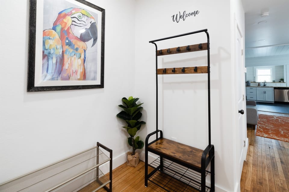 The Colorful side's luxurious (and colorful!) king bedroom