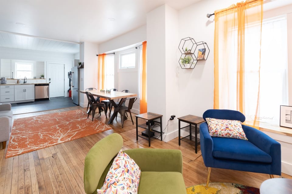 The open and airy layout creates a spacious atmosphere, ideal for families to enjoy quality time together.