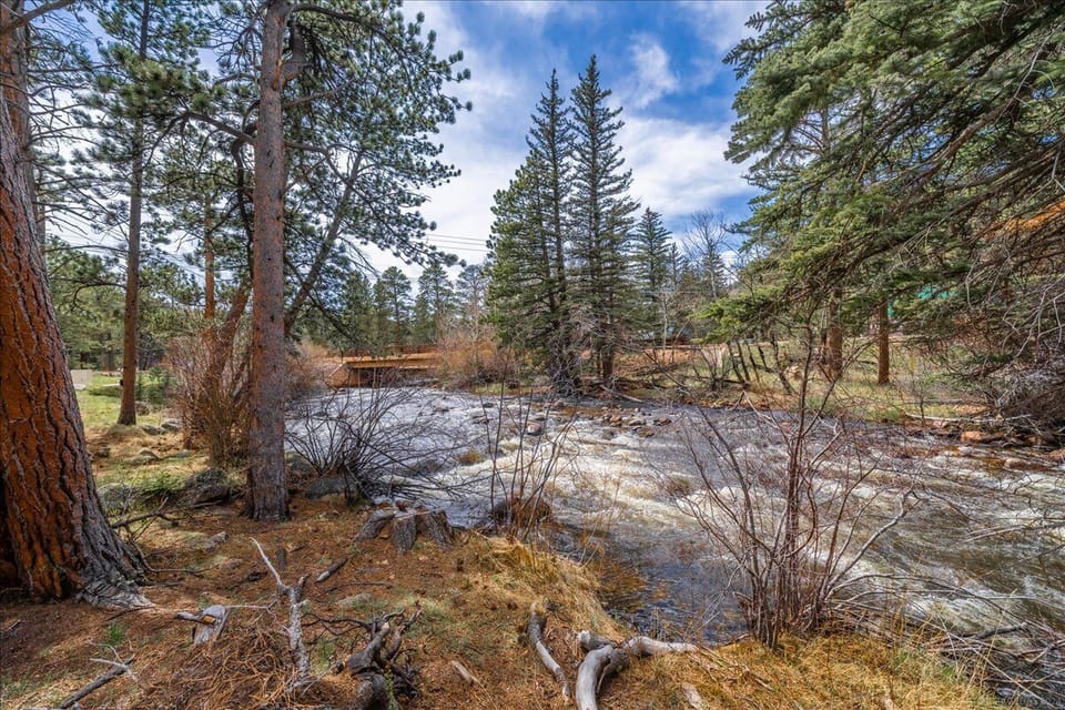 Bring your fly rod and walk right down to fish the Big Thompson River!