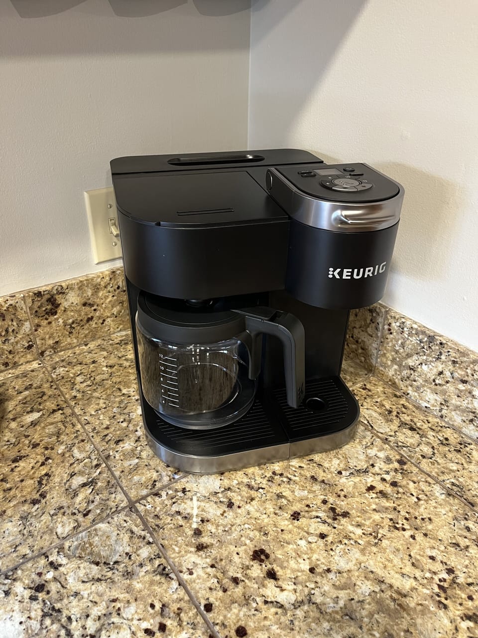 Brand new Keurig K-Duo! Make your morning coffee and relax on the deck.