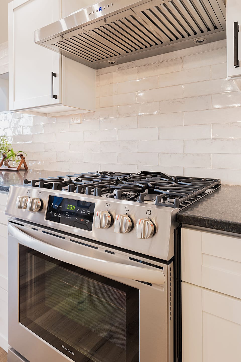 Upstairs range for all your cooking and baking needs!