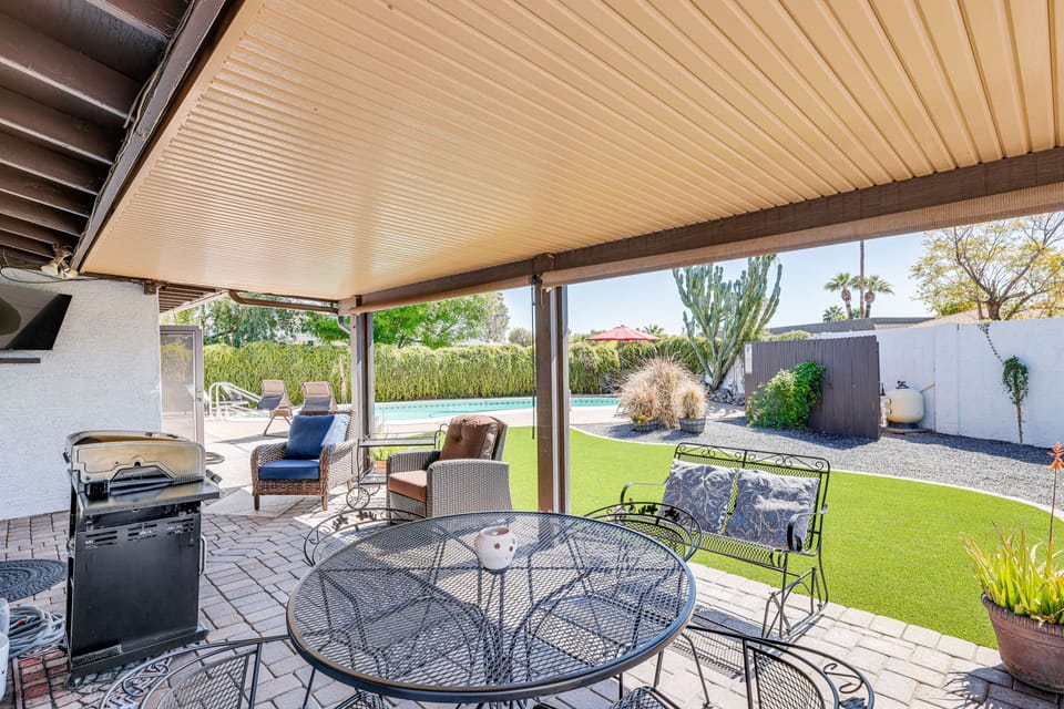 Private Patio | Gas Grill | Outdoor Pool (3'-8') | Fire Pit | Fenced-In Yard