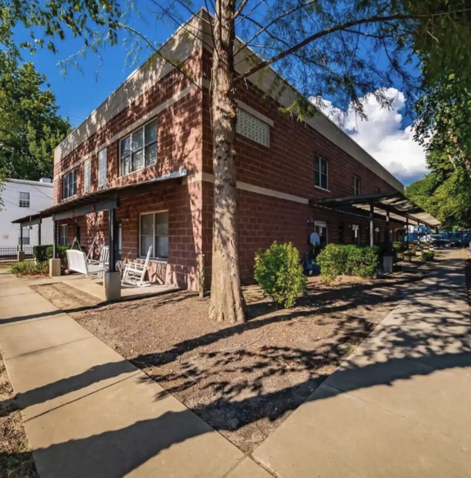 Building complex, only 6 units in it. You are renting 2 units side-by-side