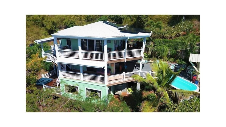 This is Meritage Great House. The Cottage is just to the right of the house.