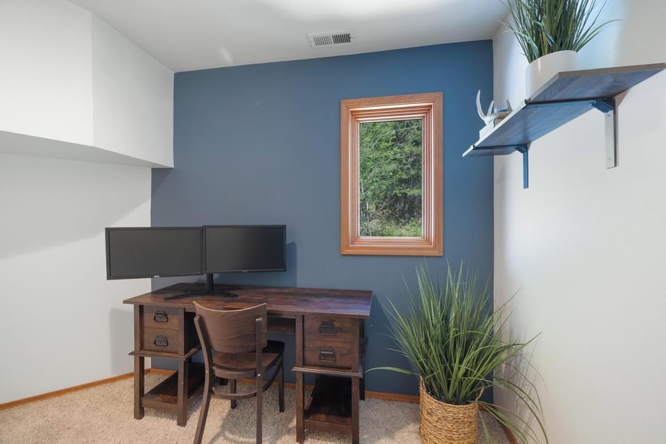 Master Bedroom (Guestroom 3, 2nd Floor)- Dedicated Workspace