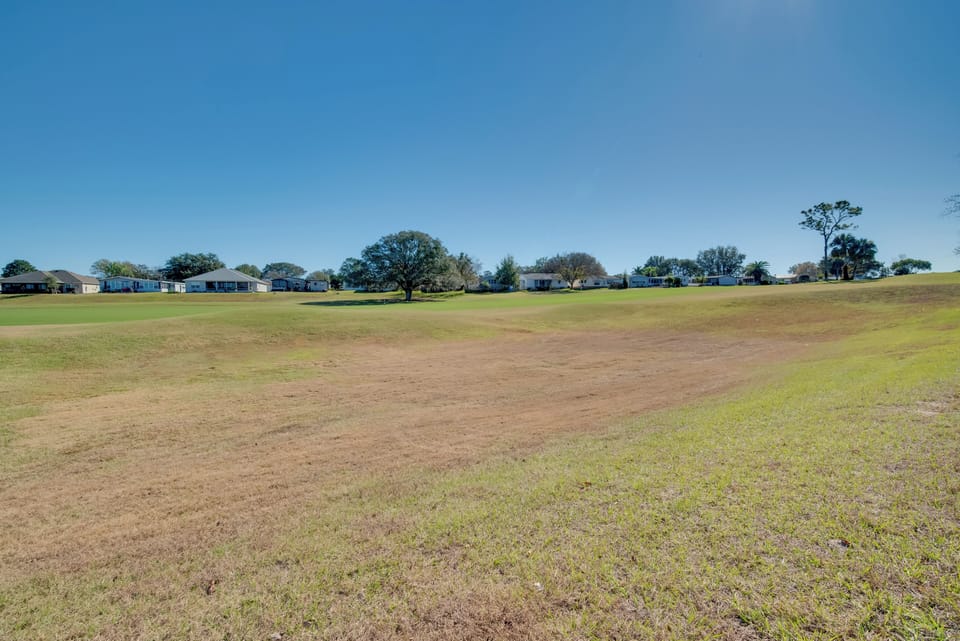 Golf Course View from Home