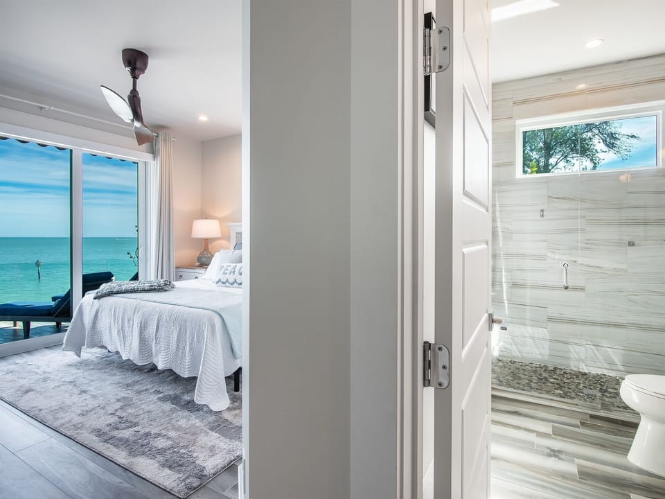 All bedrooms are king master suites with attached bathrooms