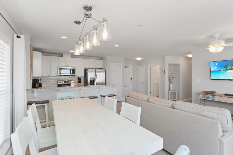 Dining Area & Living Room