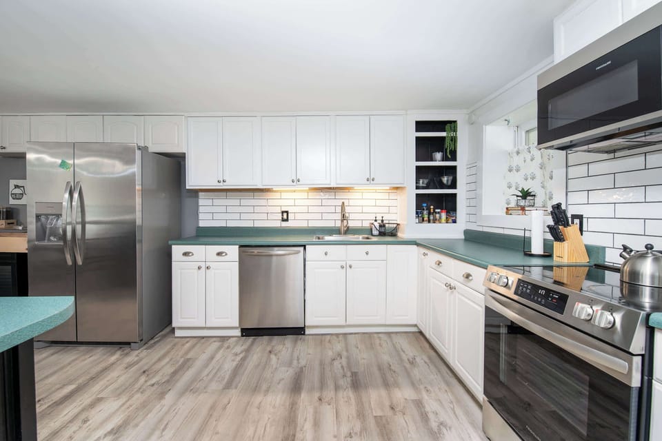 Fully equipped kitchen