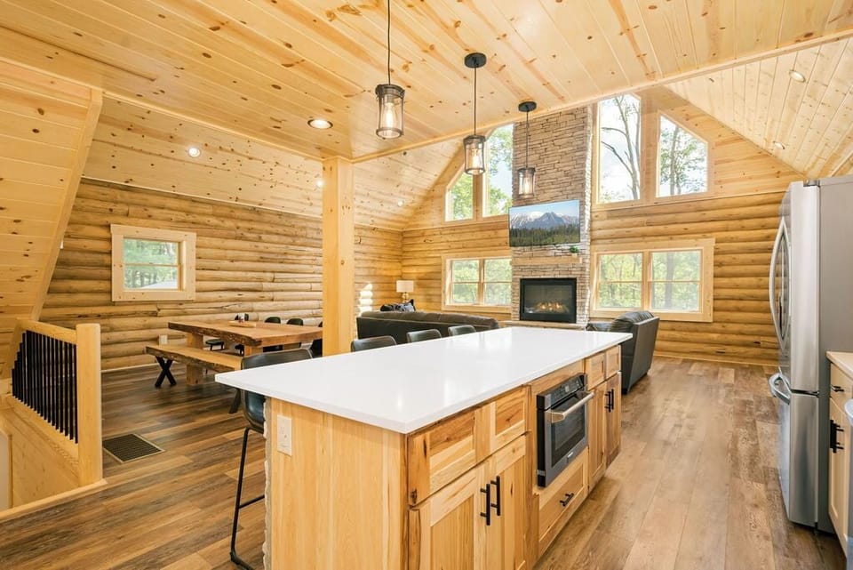 Gourmet kitchen is ready for your vacation meals and fully stocked for you.