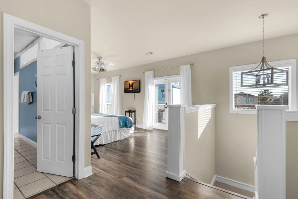 Master bedroom suite