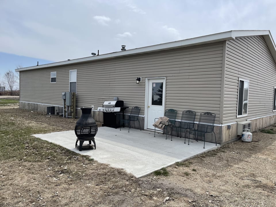 Back entrance/patio