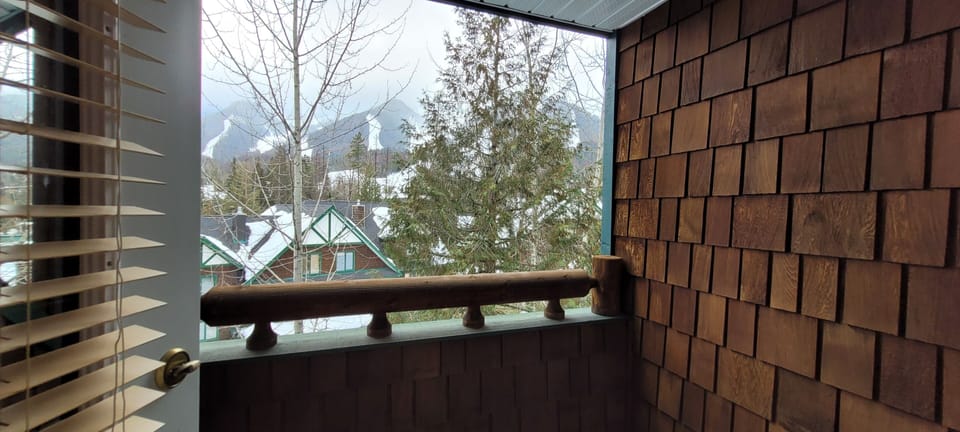 Views from the master balcony

