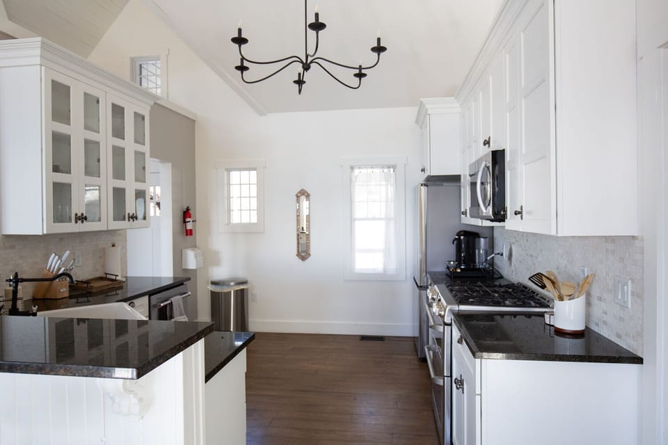 Open concept kitchen designed with the chef in mind