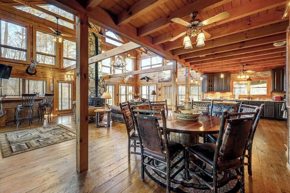 Dining area to gather and enjoy a delicious meal with friends and family