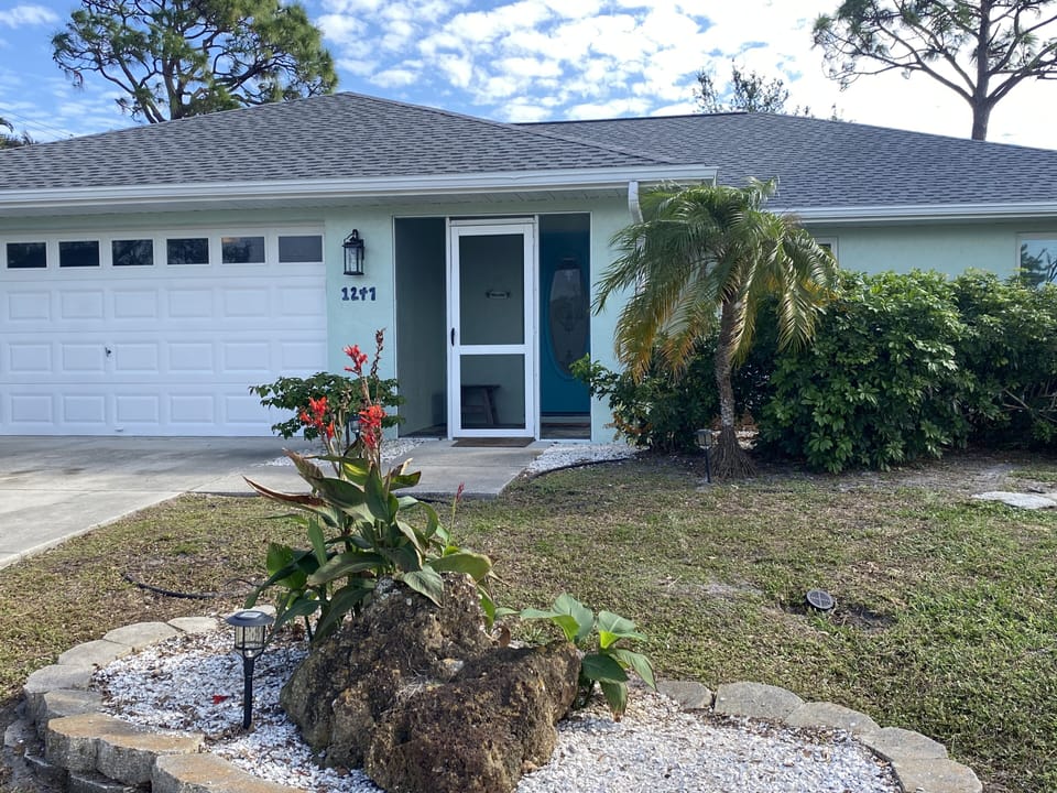 Cozy home in quiet residential neighborhood.