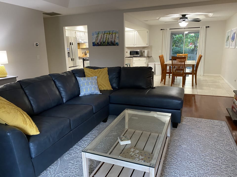 Open concept main area 
