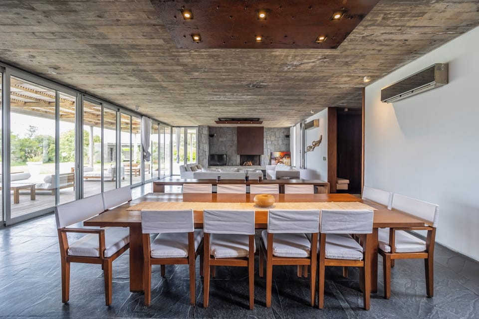 dining area for 12 people