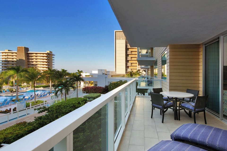 Pool View Balcony (Floor Location Assigned At Check-in).