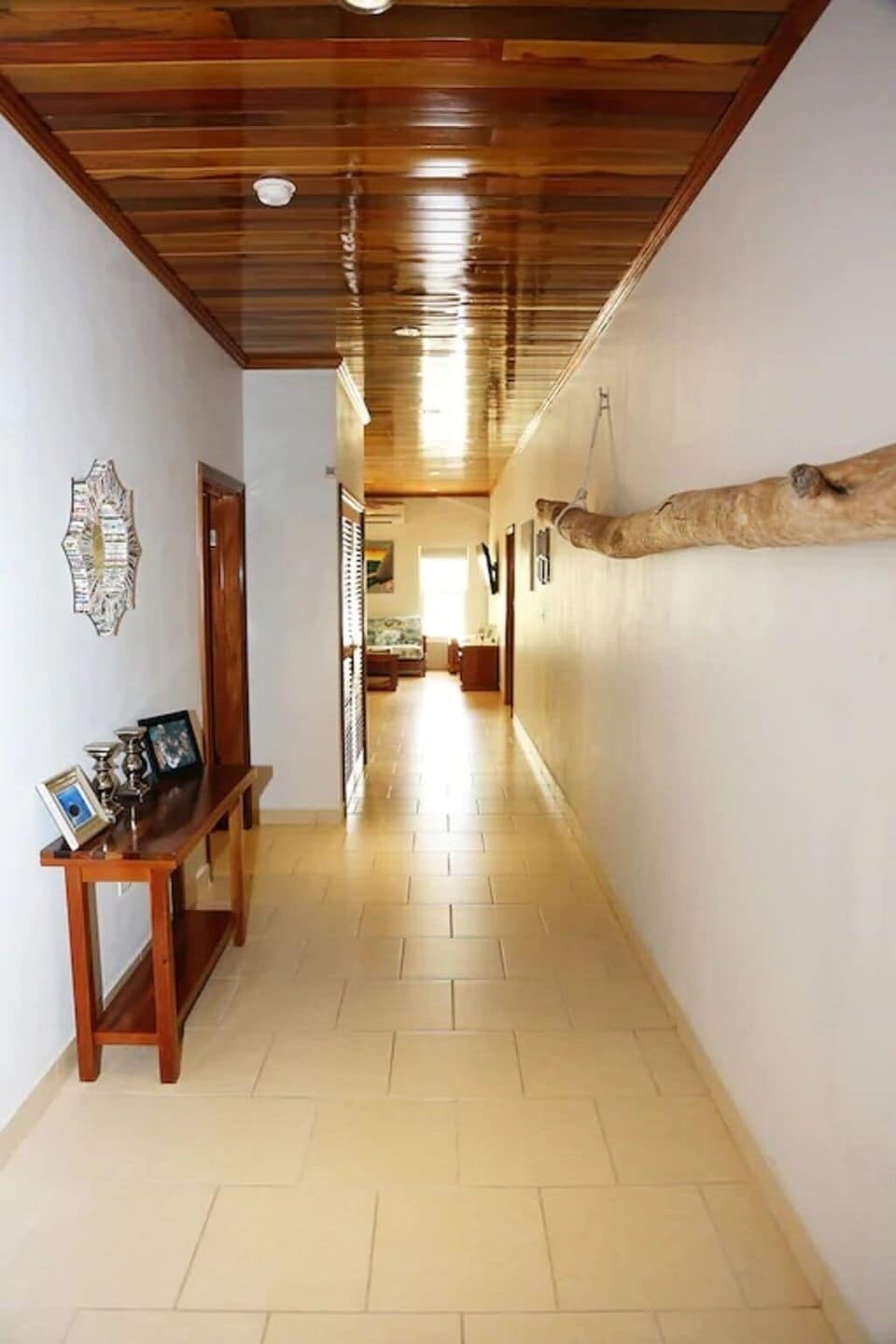 Entrance from road side lower level.