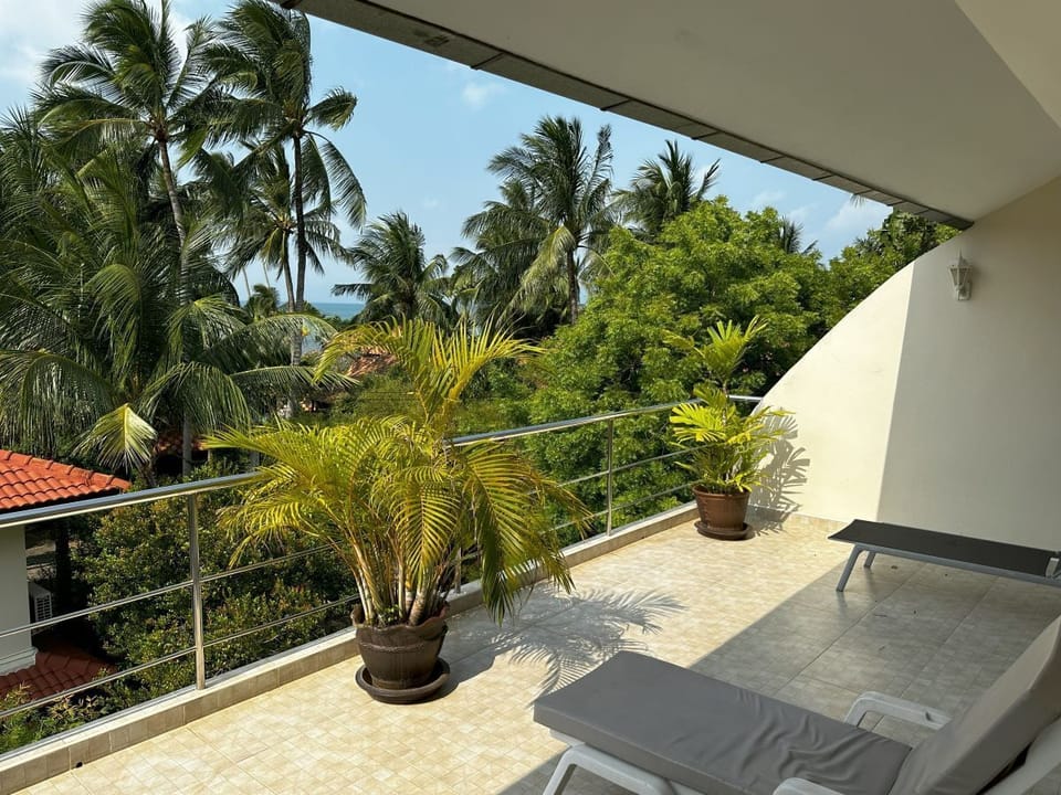 View from upper floor terrace.