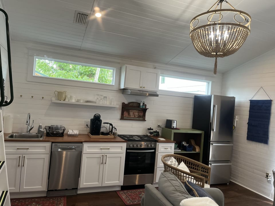 Kitchen area.