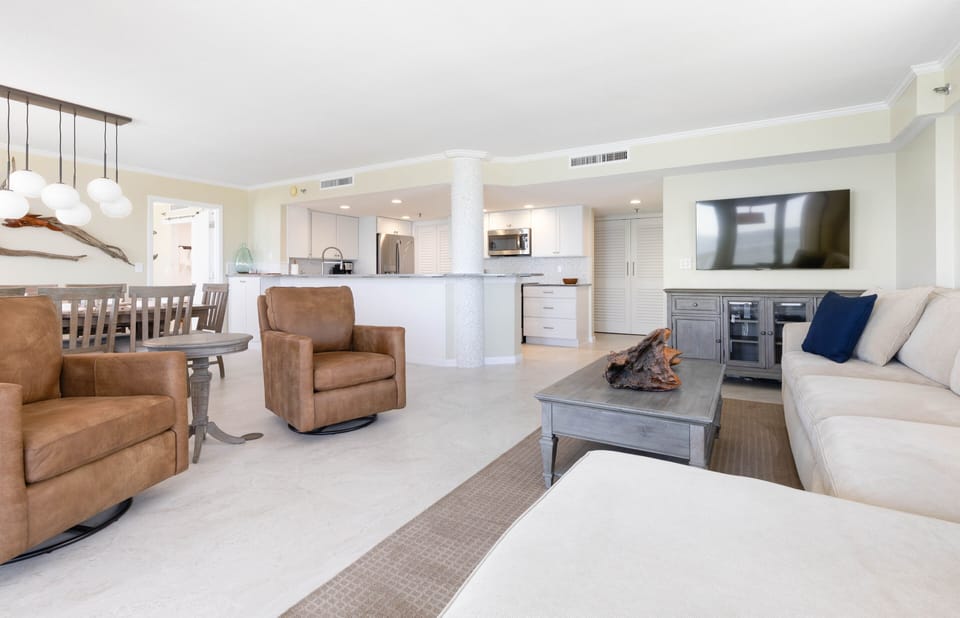 Large open concept living space