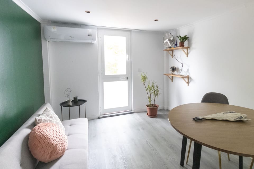 dining and living area