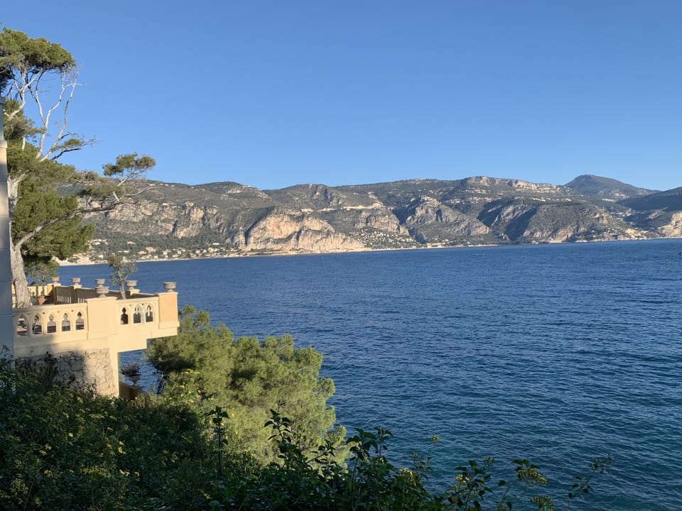 Beaulieu from Cap Ferrat on coastal walk
