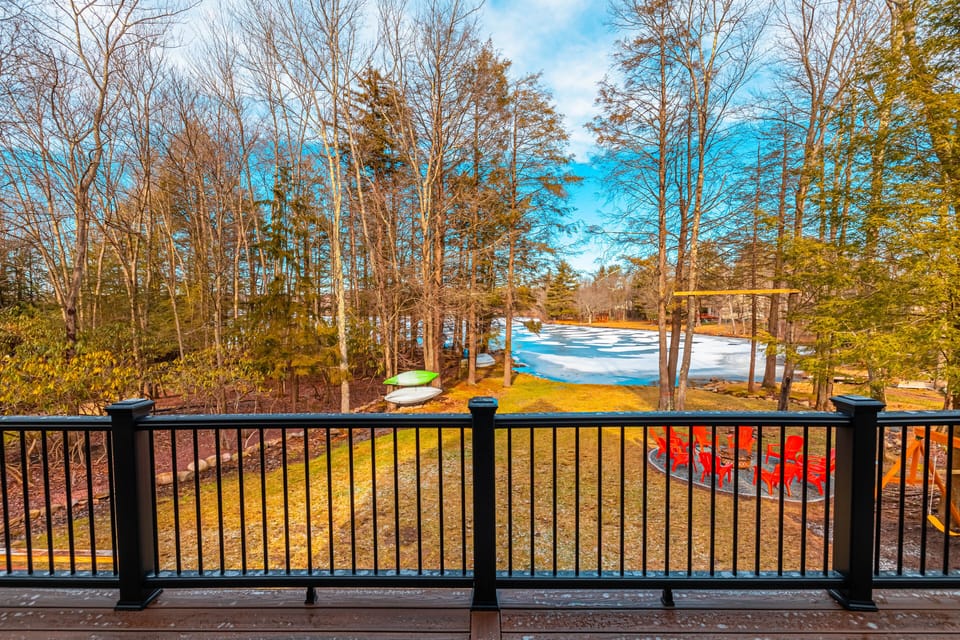 View from deck
