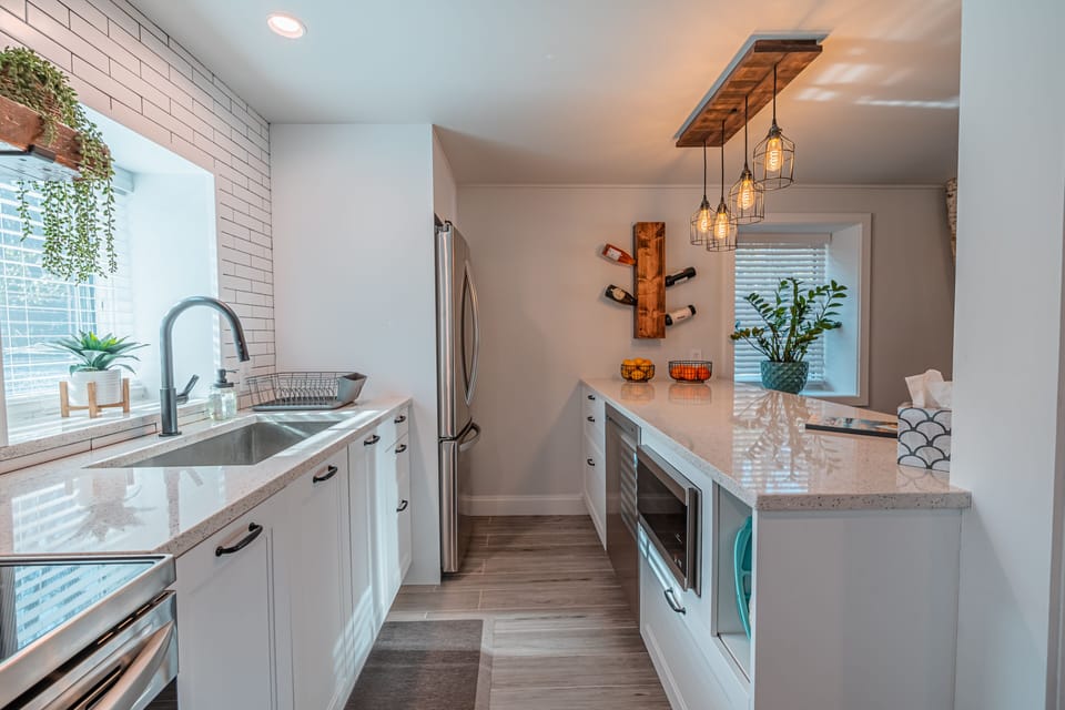 Fully equipped kitchen