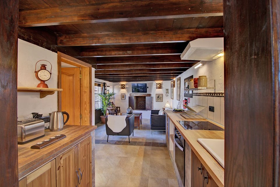 A well equipped Farmhouse Kitchen awaits.
