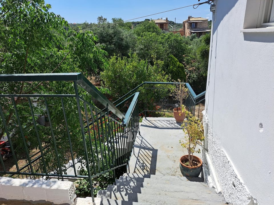 Stairs to the entrance