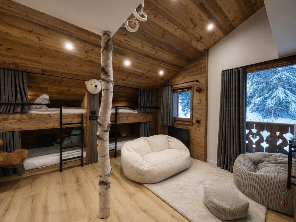 Dortoir enfants lodge la clusaz