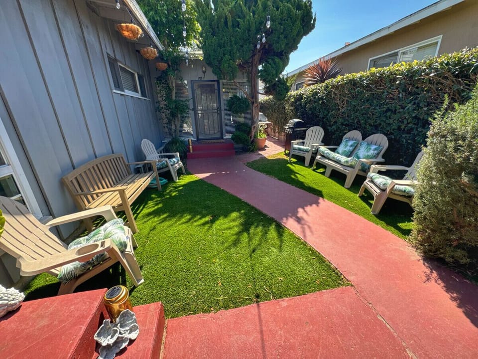 Private outdoor area.
