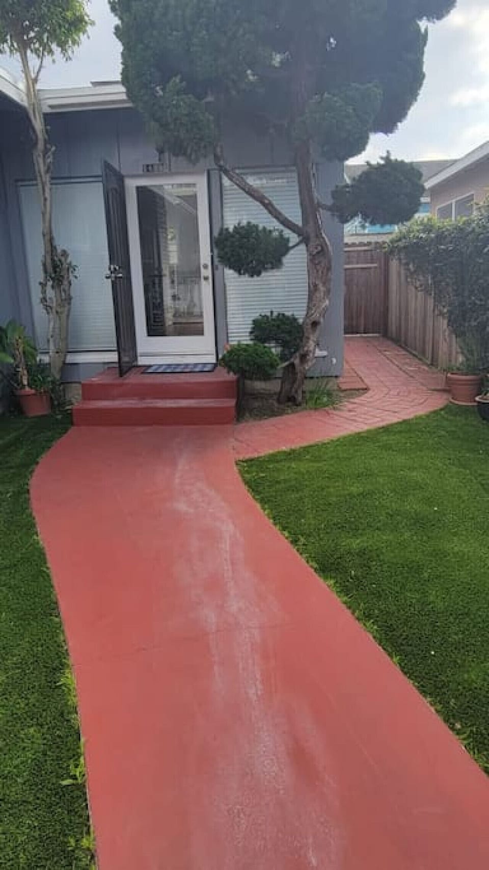 Entrance to home (shared).