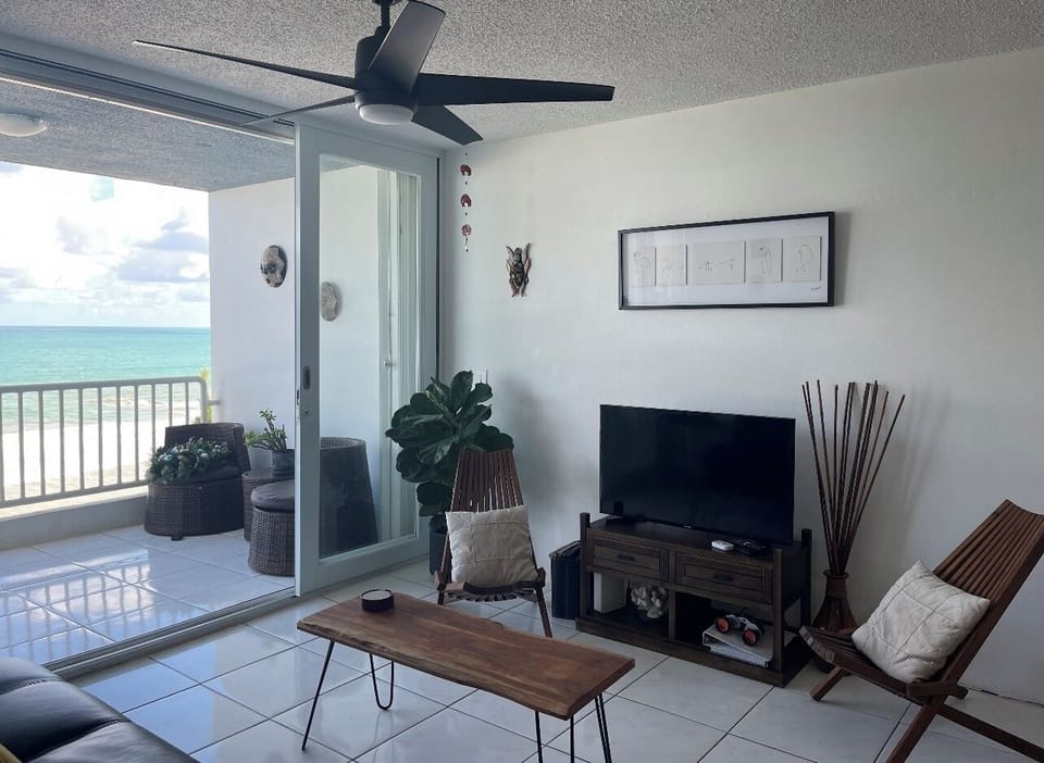 Living room and balcony/terrace 