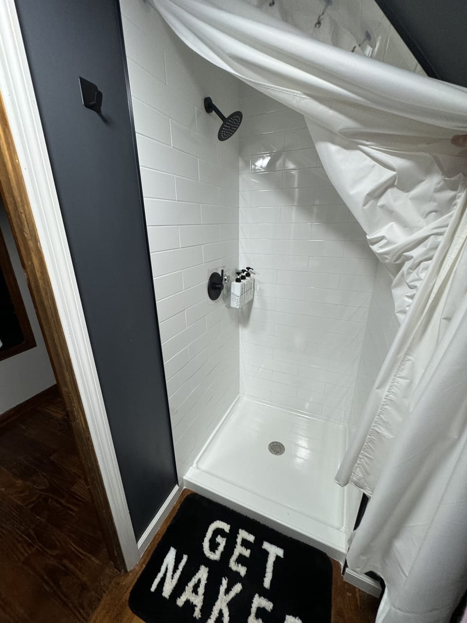 Walk in Shower-no tub