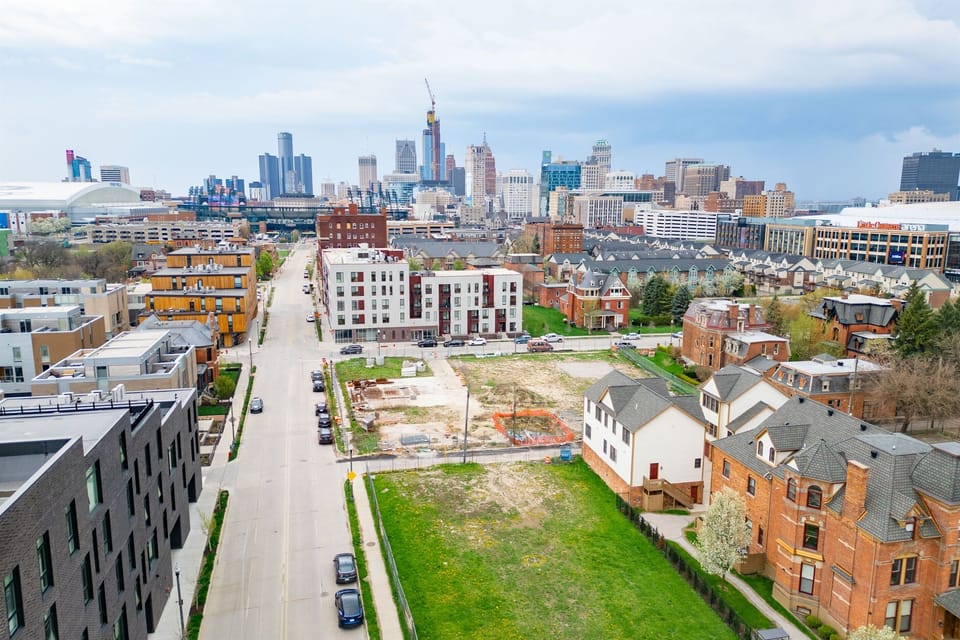 A bird’s-eye view of the area—capture the essence of the neighborhood and its charm!