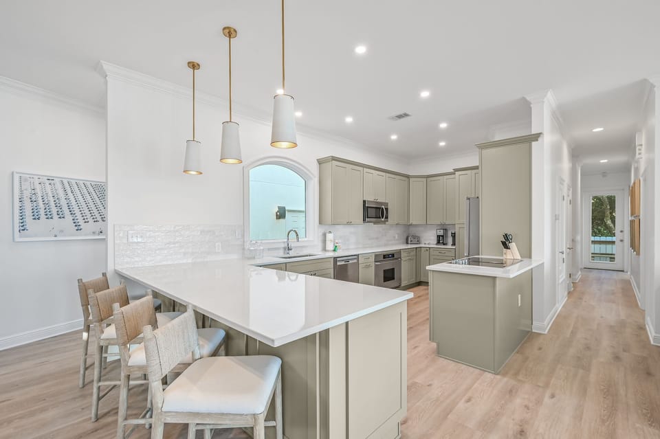 Sunsational - Seagrove Beach - Kitchen Area