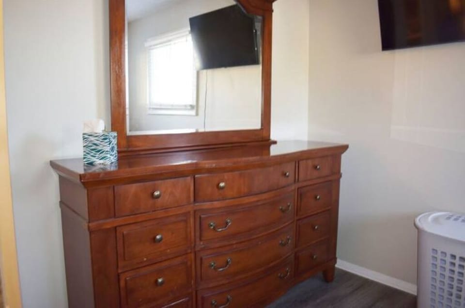 Dresser in master bedroom