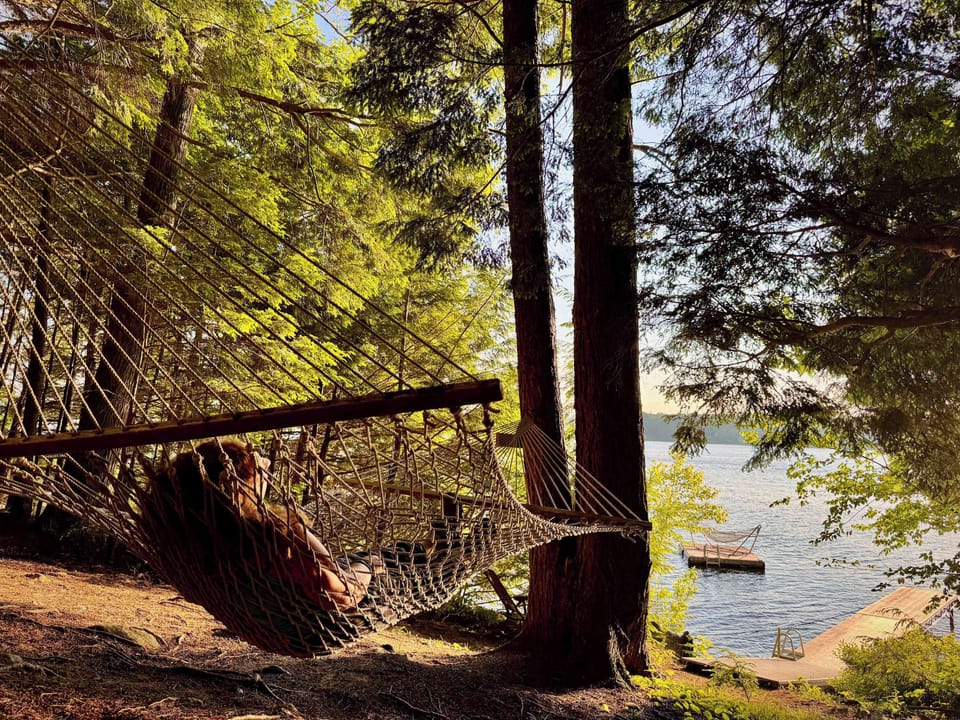 This is why it’s called Hammock Haven.
