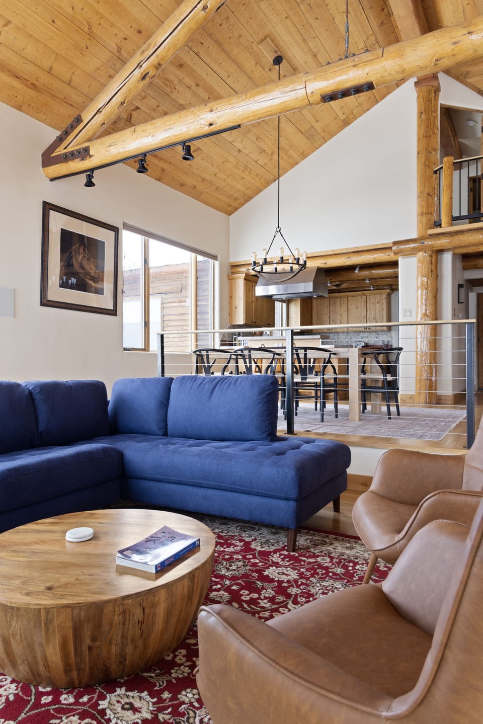 Living Room with Fireplace
