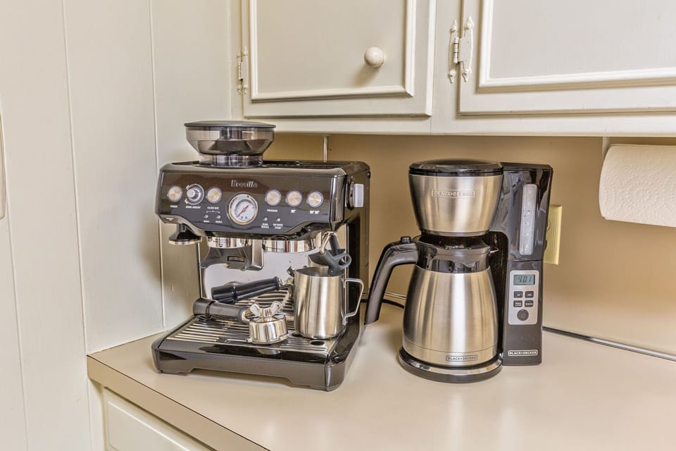 Breville Barista Express & Drip Coffee Station!