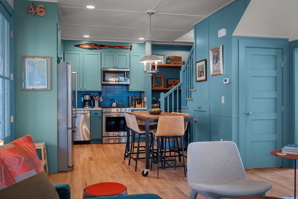 Cook up a big meal or a snack in the kitchen