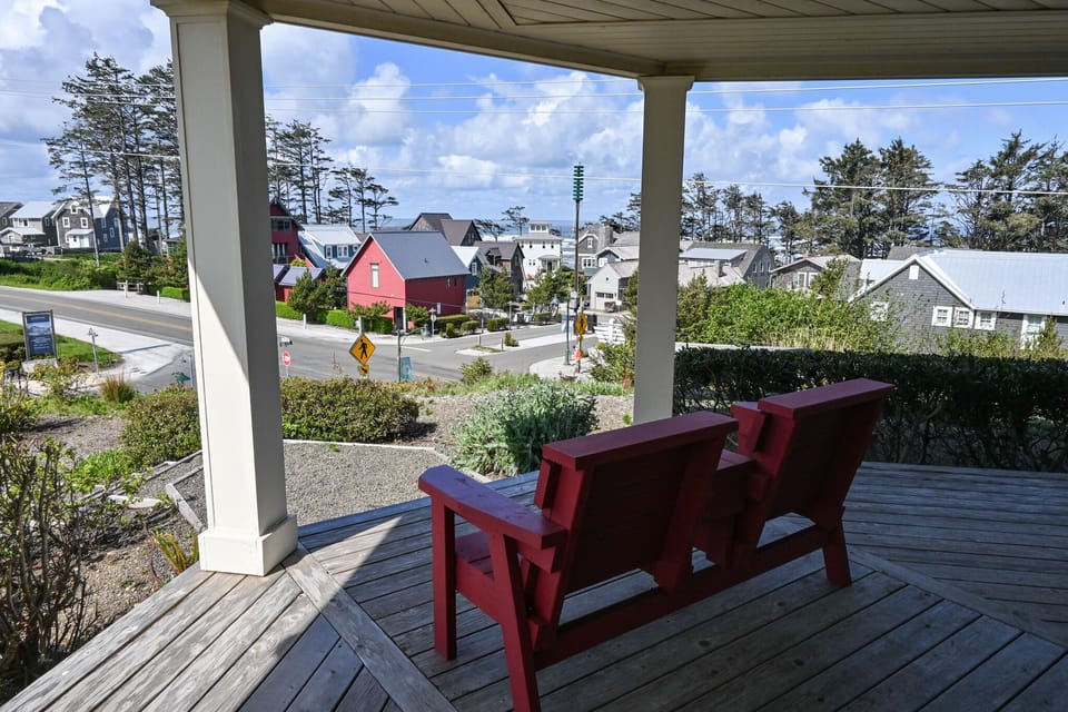 Soak in the fantastic views of the tides and sunsets
