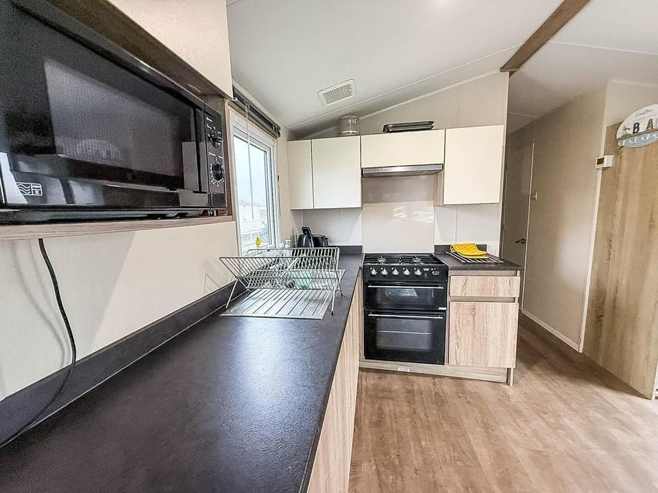 The master bedroom includes a double bed for comfort.