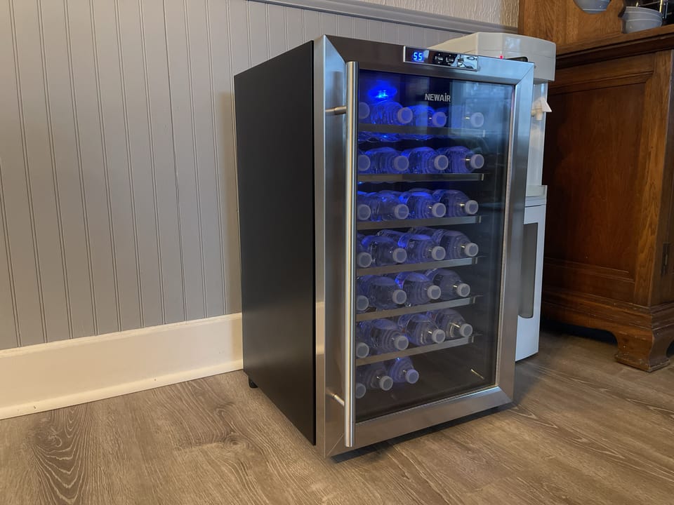 Complimentary water