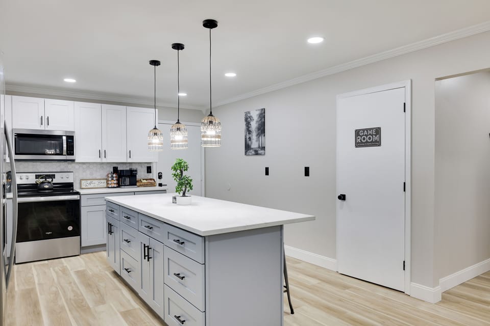 From The Kitchen To The Game Room 