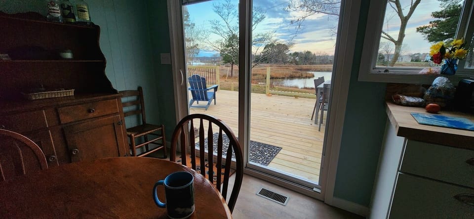 morning coffee view